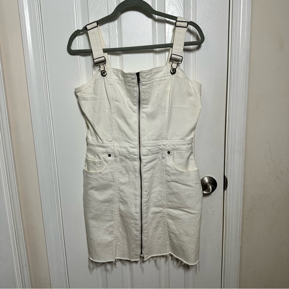 PISTOLA White Denim Nina Dress Women’s Medium